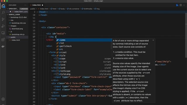 Simple Login Page Design with CSS, HTML, Bootstrap Library смотреть онлайн