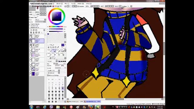 outertale frisk speedpaint undertale AU смотреть онлайн