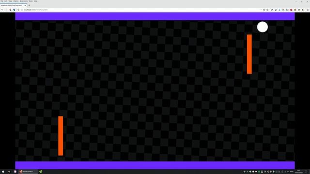 DOTS 2D Physics Pong (Running under Tiny) - WebAssembly Build under Firefox 73.0 смотреть онлайн