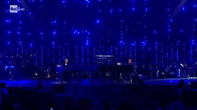 Sanremo 2019 - Antonello Venditti e Claudio Baglioni cantano "Notte prima degli esami" смотреть онлайн