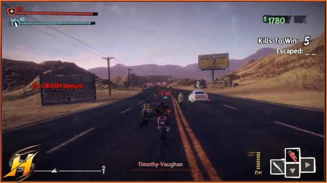 Road Rash? - Road Redemption Game Review - PS4 Gameplay Review смотреть онлайн