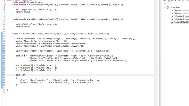 Java Tutorial #8 - 3D From scratch - Calculationz part 3 смотреть онлайн