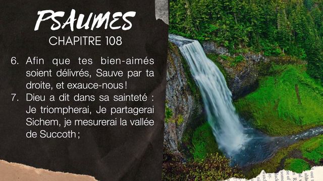 PSAUME 108 | LA BIBLE AUDIO avec textes смотреть онлайн