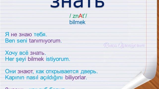 RUSÇA TÜRKÇE SÖZLÜK 59 Русско-Турецкий словарь 59 смотреть онлайн