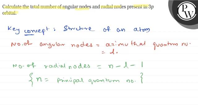 Calculate the total number of angular nodes and radial nodes present in 3orbital.
key conc. смотреть онлайн