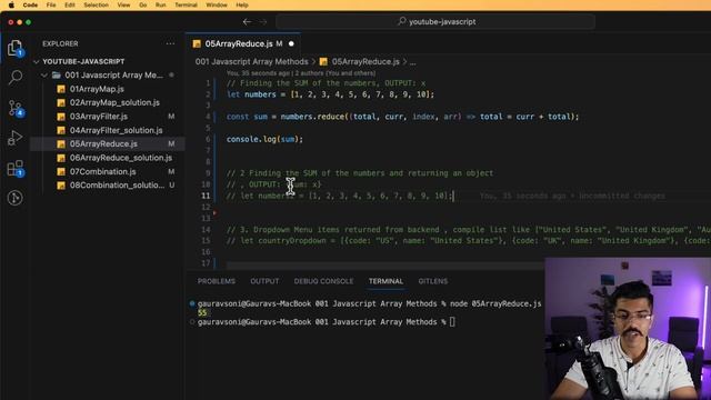 Javascript Array Reduce Function explained with examples смотреть онлайн