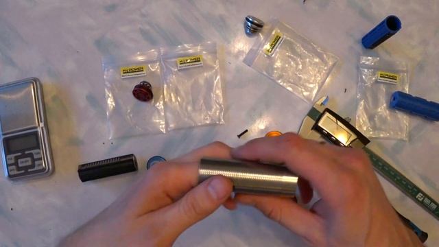 Обзор деталей MPower Airsoft,Поршни и головы поршня.