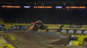 Monster Jam Houston 2022 El Toro Loco Freestyle 01_29_22