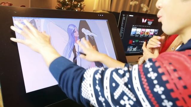 DRAWING MY MOM'S CHARACTER! (For Christmas!) смотреть онлайн