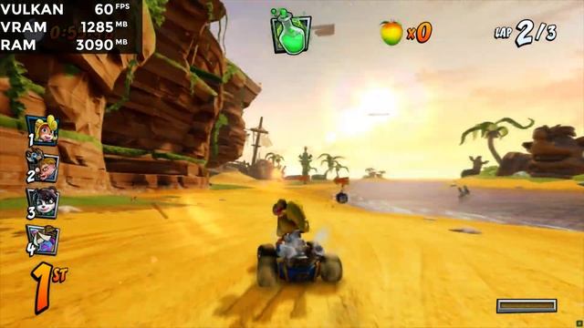 Yuzu Early Access 1489 | Crash Team Racing Nitro-Fueled (60fps Mod) Gameplay