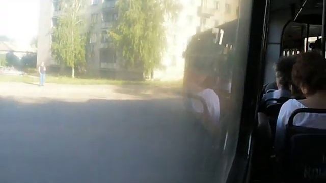 Икарус-280. Кострома. #100. Из салона. смотреть онлайн