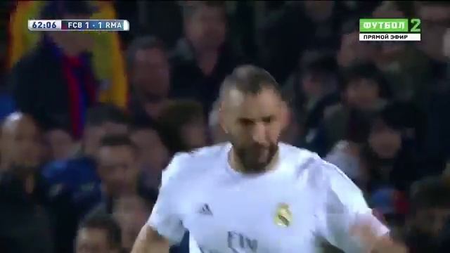 Гол Бензимы в ворота Барселоны смотреть онлайн