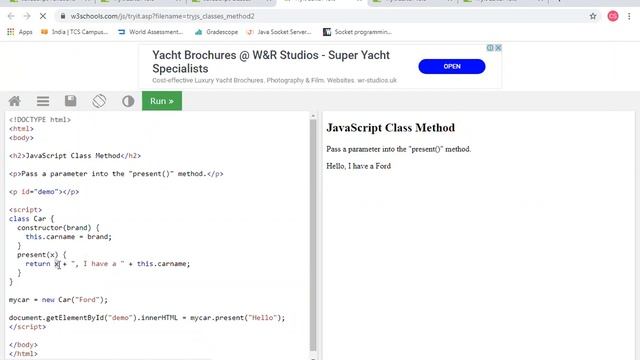 WD , UNIT 4 ,Topic : Java Script Function and Classes смотреть онлайн