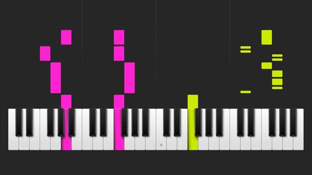 SQUID GAME Red Light Green Light Piano Tutorial 🎹 EASY смотреть онлайн