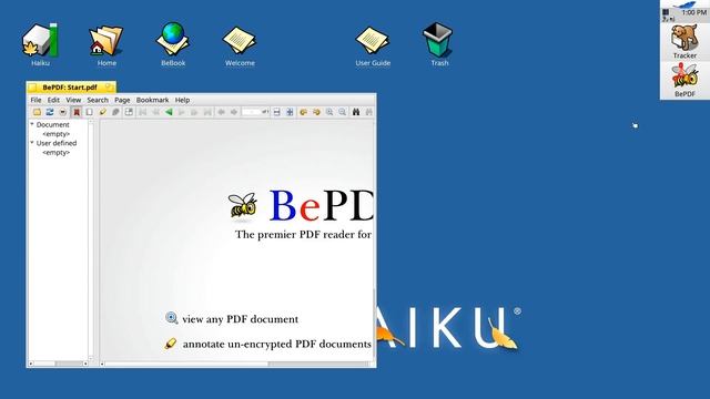 Haiku Alternative Operating System смотреть онлайн