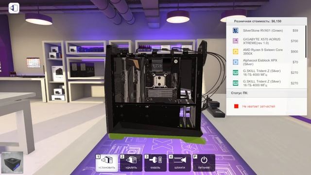 Топ АМД _говняшка_ PC Building Simulator! смотреть онлайн