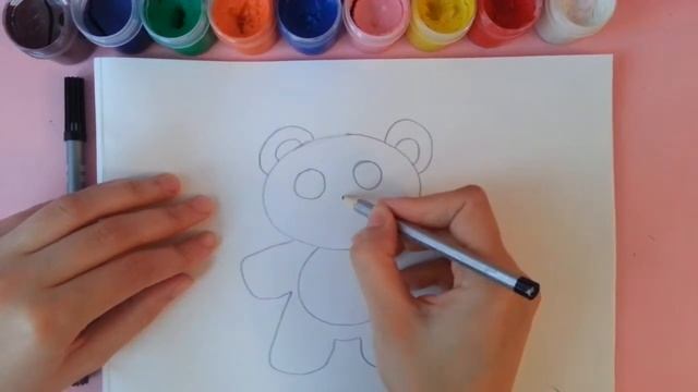 Рисуем мишку очень быстро и просто? смотреть онлайн