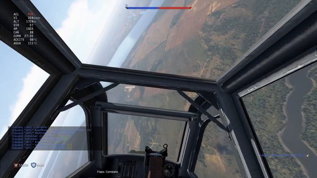 War Thunder PS4 Sim Bf 109 E4. EC Stalingrad III Zoom on bomber смотреть онлайн