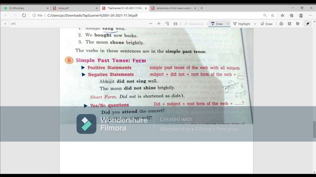 Simple Past Tense смотреть онлайн