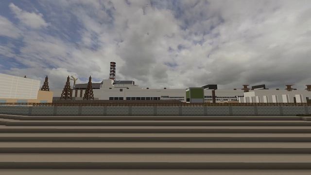 Припять в майнкрафт/ Pripyat In Minecraft