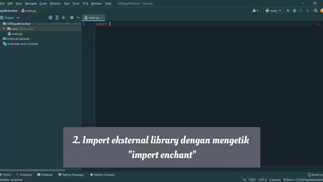 Spell Checker Python (PyEnchant) смотреть онлайн