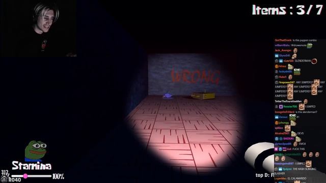 xQc Plays Red Mist - Spongebob Horror Game (with chat) смотреть онлайн
