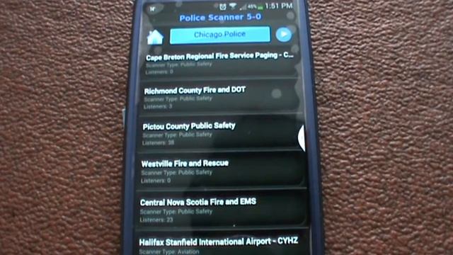 Review: Police Scanner 5-0 app Android OS смотреть онлайн