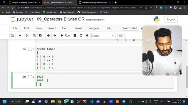 9 | How Bitwise OR operator work in Python? смотреть онлайн