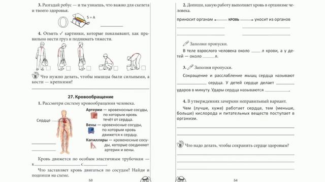 "Человек и мир", 3 класс, пособие для учащихся и самостоятельные работы смотреть онлайн
