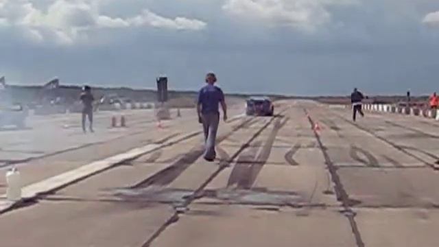 Chevrolet Monza Dragster прогрев