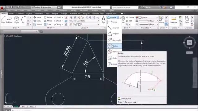 Autocad Ders 64 Dimension (ölçülendirme) - GP Bilişim Teknolojileri смотреть онлайн