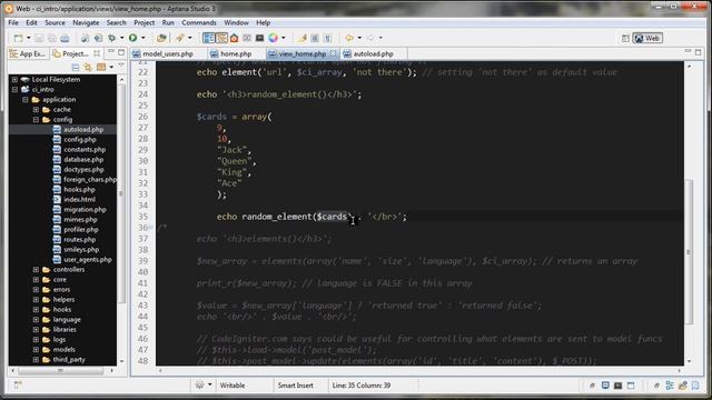 CodeIgniter Tutorial 4 - Array Helper смотреть онлайн