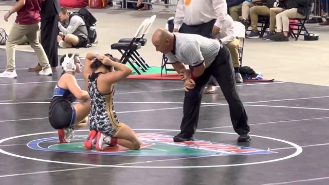 FHSAA Girls Wrestling State Final 130 lbs (Brielle Bibla/Aireanna Gavere) смотреть онлайн