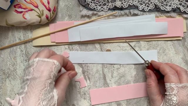 Цветочки из фоамирана для декорирования кукольной одежды смотреть онлайн