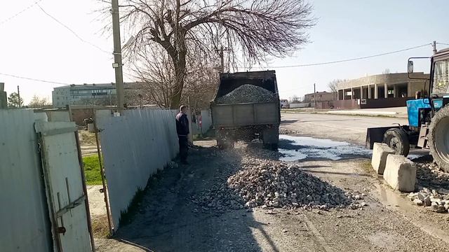 отсыпка щебнем смотреть онлайн