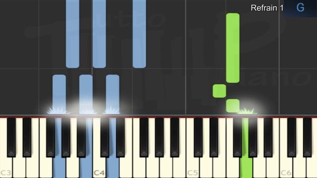 Daniel Balavoine - Tous les cris les S.O.S (Piano facile) смотреть онлайн