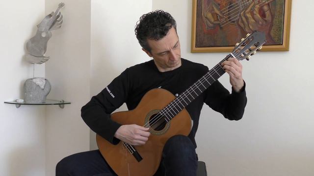 Aiersi Spanish Solid Cedar Top Rosewood Classical Guitar SC02CRB смотреть онлайн