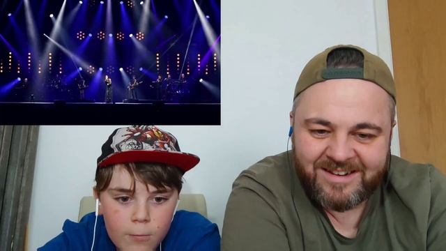 KID AND DAD REACT LIVE TO FLOOR JANSEN - STORM IN A GLASS LIVE IN AMSTERDAM @FloorJansenOfficial смотреть онлайн