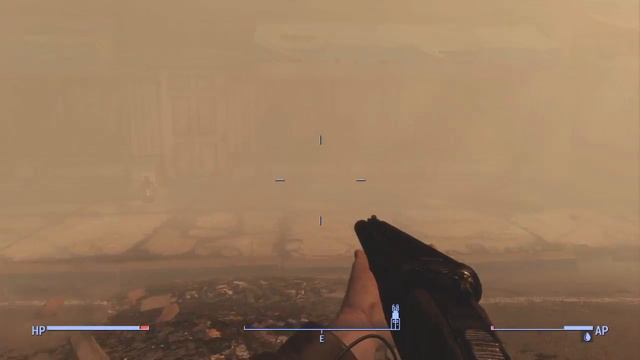 Silent plays: Fallout 4 (Survival) part 3 - God damn dust in my eyes... смотреть онлайн