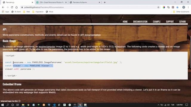 Yeni Başlayanlar İçin Panolens.JS - Panoramik Görüntüleyici смотреть онлайн