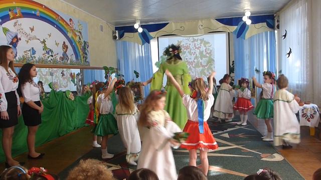 "Зацвіла в долині червона калина" вокально -хореографічна композиція смотреть онлайн