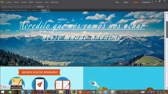 Presentation of my portfolio - parallax scrolling effect смотреть онлайн