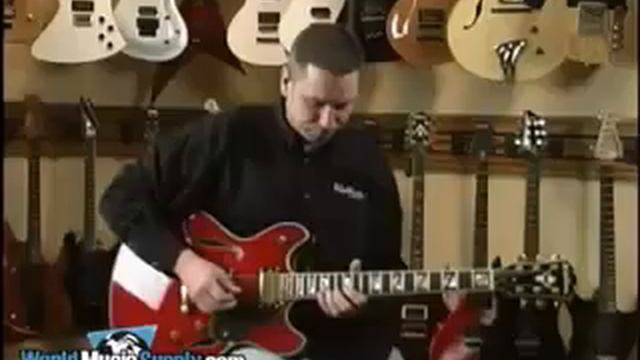 Ultratone Guitars Presents: Washburn Guitars HB35 Demo смотреть онлайн