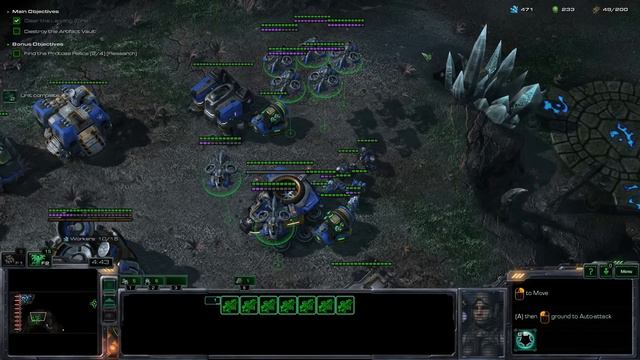 Starcraft 2 Walkthrough - Part 21 - Supernova - Brutal Difficulty [HD] смотреть онлайн