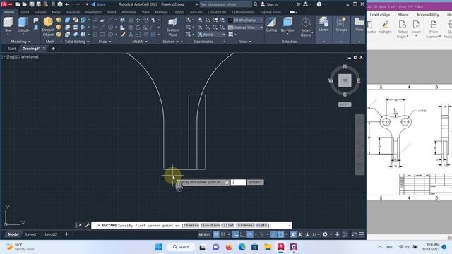 AutoCAD 2023 3D Tutorial - 3D Modeling for beginner EP.3 #autocad смотреть онлайн