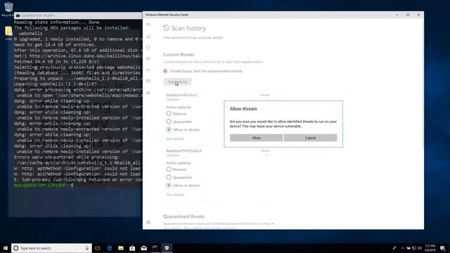 Adding Windows Defender Exclusions when using Kali on WSL ! смотреть онлайн