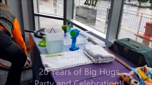 Teletubbies in New York City for their 20th Anniversary and Party