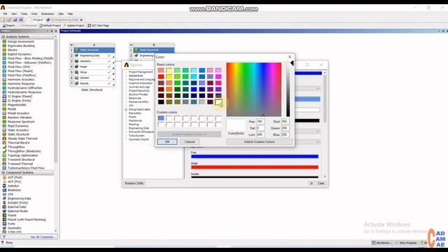 How to Change the Background Colour in ANSYS WORKBENCH | Background Graphics Change смотреть онлайн