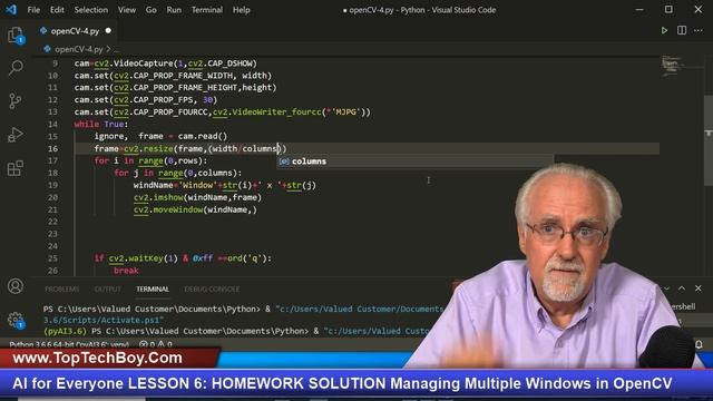 Managing Multiple Windows Size and Position in OpenCV смотреть онлайн