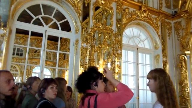 Екатерининский дворец, Пушкин, Царское Село. Как доехать. Самостоятельное Путешествие,Ч.4 смотреть онлайн